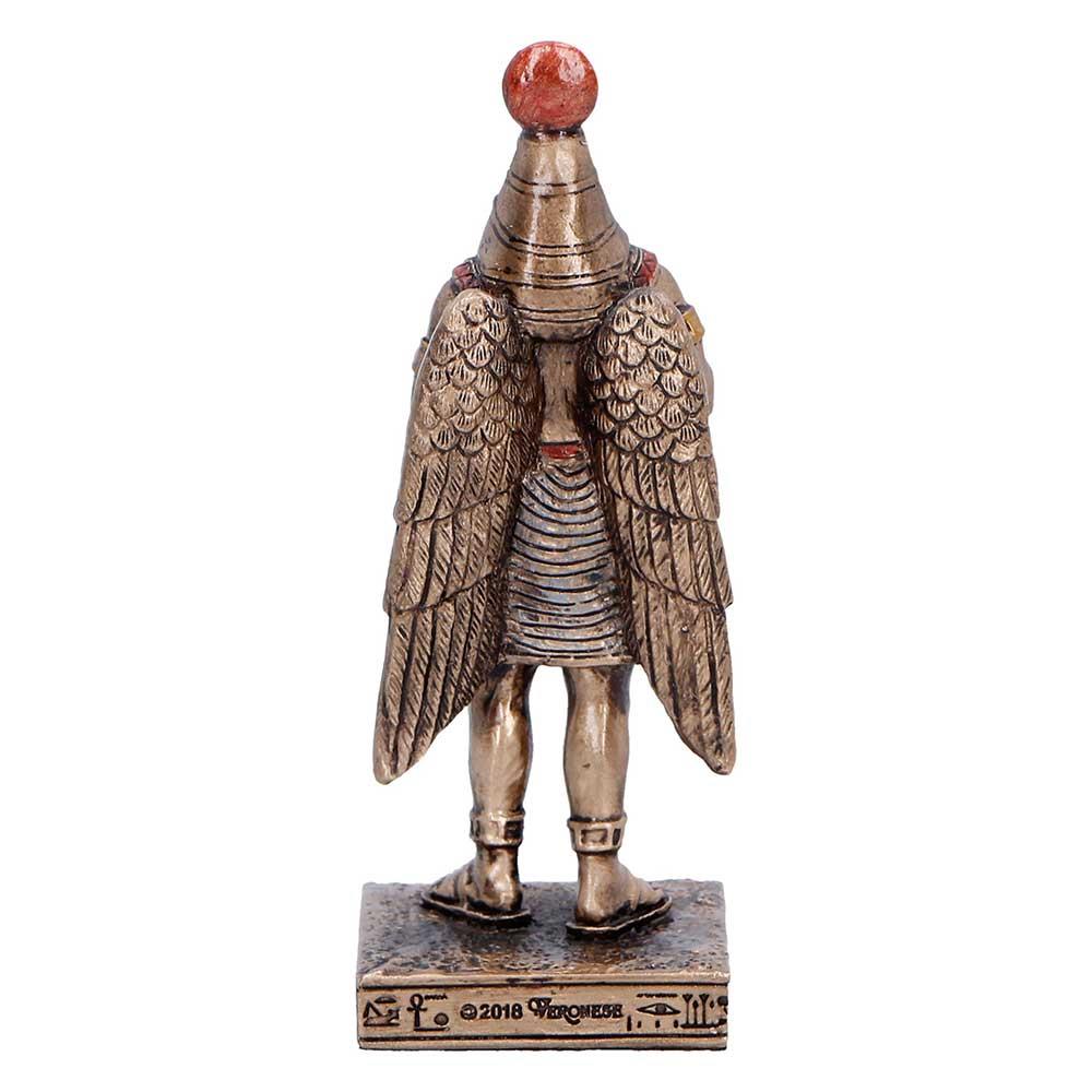 Small Ra Sun God Mini Figurine Egyptian Mythology Statue Ancient Egypt Decor