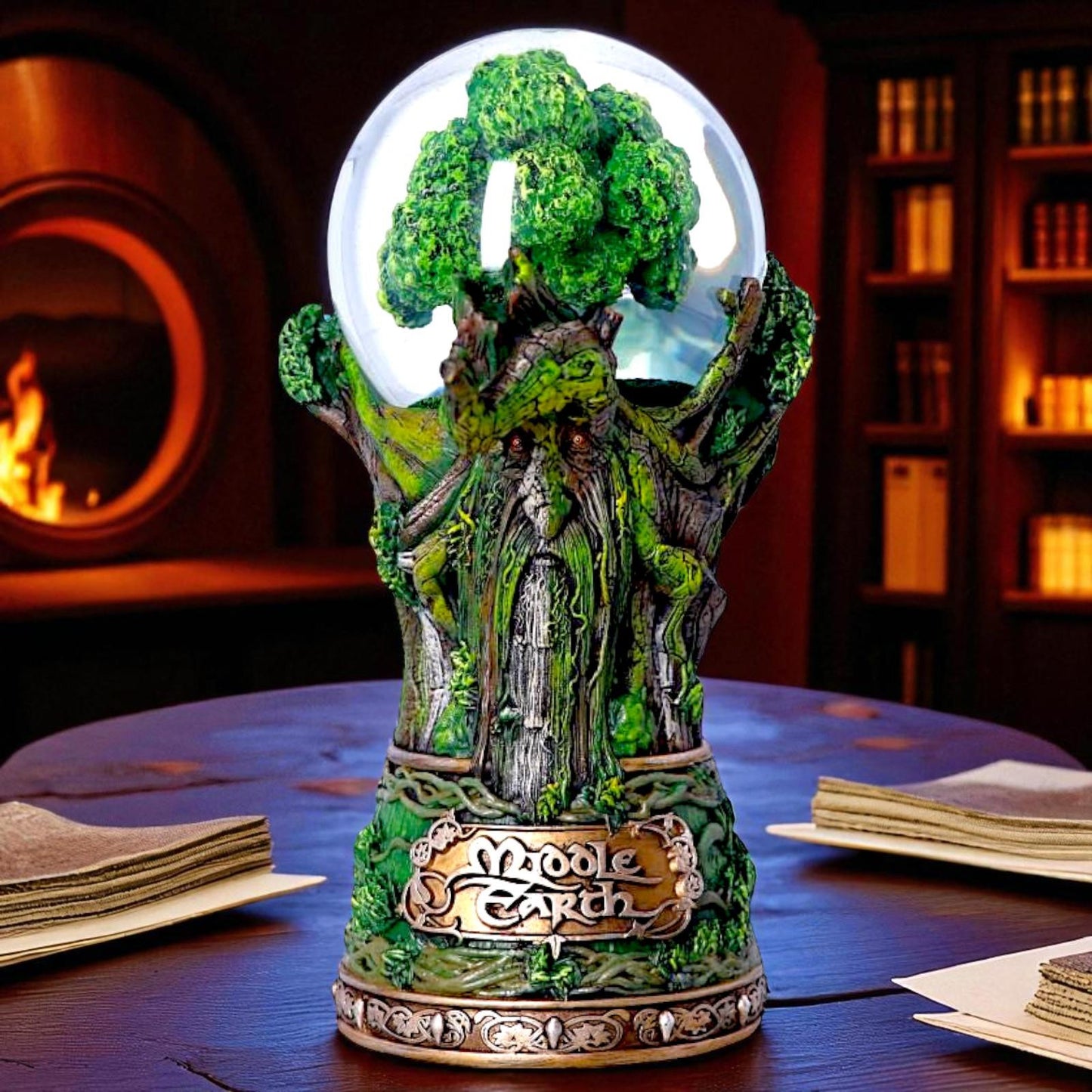 Treebeard Ent Snow Globe Lord of the Rings Figure Official Middle Earth Statue