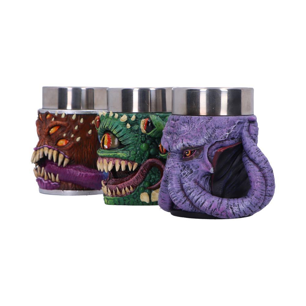 Dungeons & Dragons Mini Monster Tankards Set Mimic Spectator Flayer Collectible