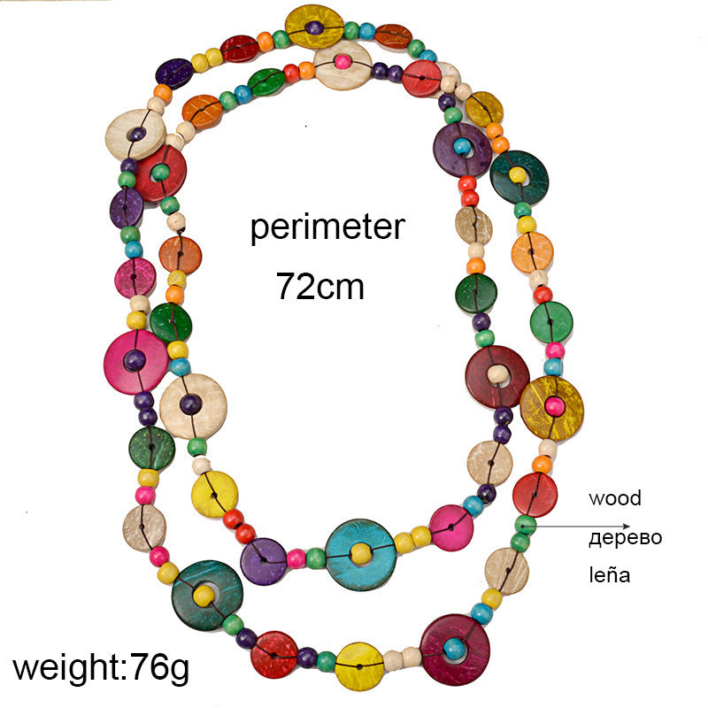 Bohemian long necklace