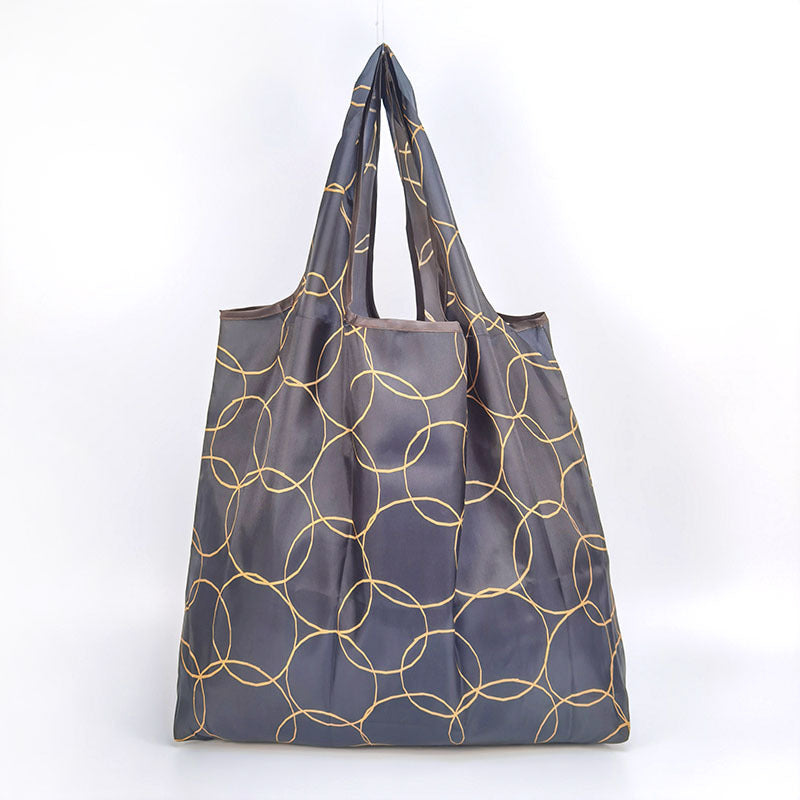 Japanese Supermarket Shopping Bag Eco-friendly Grocery Shopping Bag Foldable Portable Medium Oxford Cloth Gift Bag