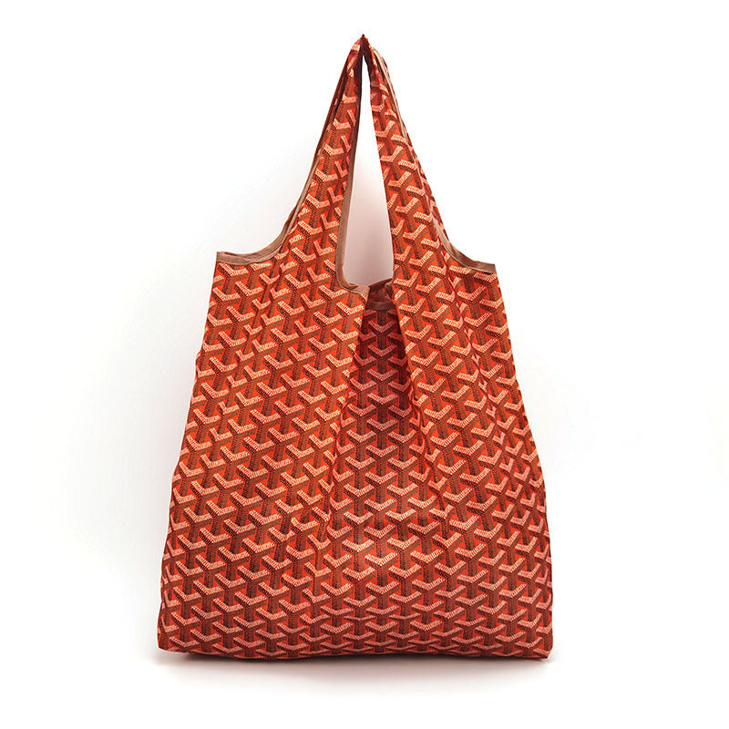 Japanese Supermarket Shopping Bag Eco-friendly Grocery Shopping Bag Foldable Portable Medium Oxford Cloth Gift Bag
