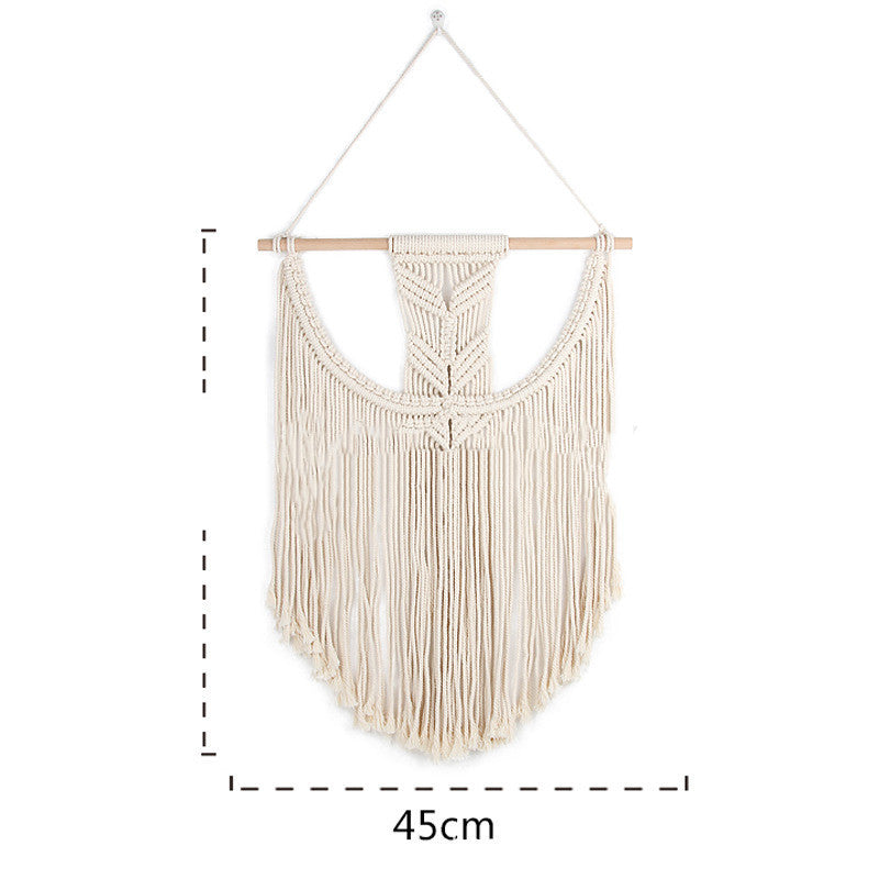 Nordic Bohemian Woven Hand-Woven Tapestry Creative Decoration Bohemian Style Wall Hanging