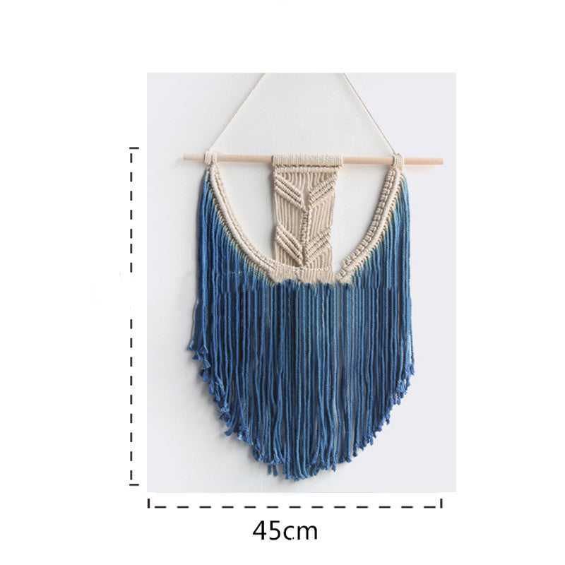 Nordic Bohemian Woven Hand-Woven Tapestry Creative Decoration Bohemian Style Wall Hanging