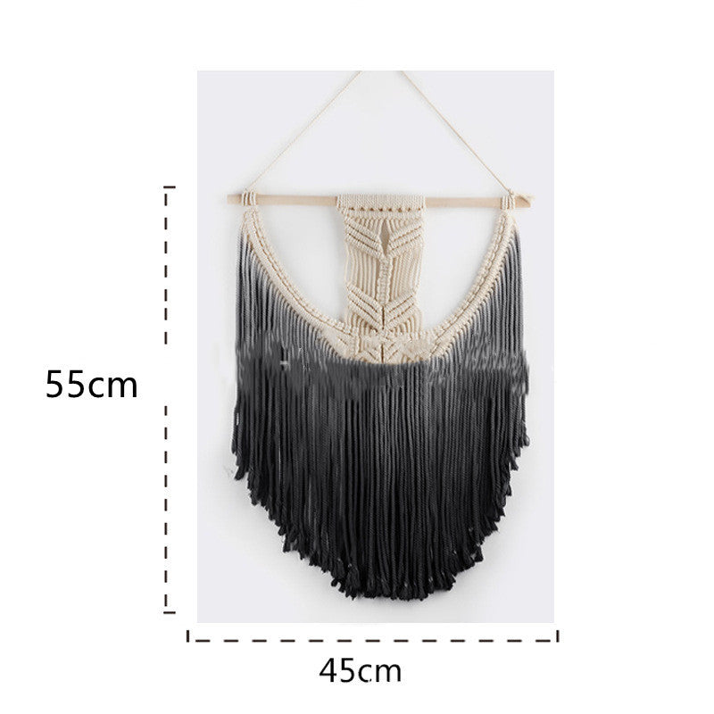 Nordic Bohemian Woven Hand-Woven Tapestry Creative Decoration Bohemian Style Wall Hanging