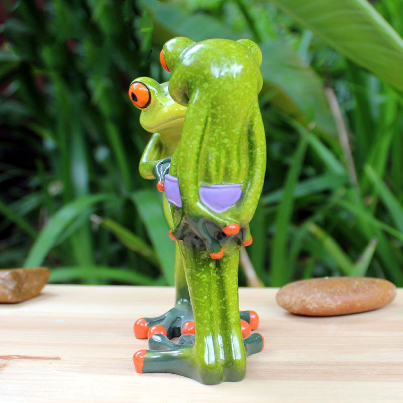 Strange New Resin Crafts Student Birthday Gift Frog Ornaments