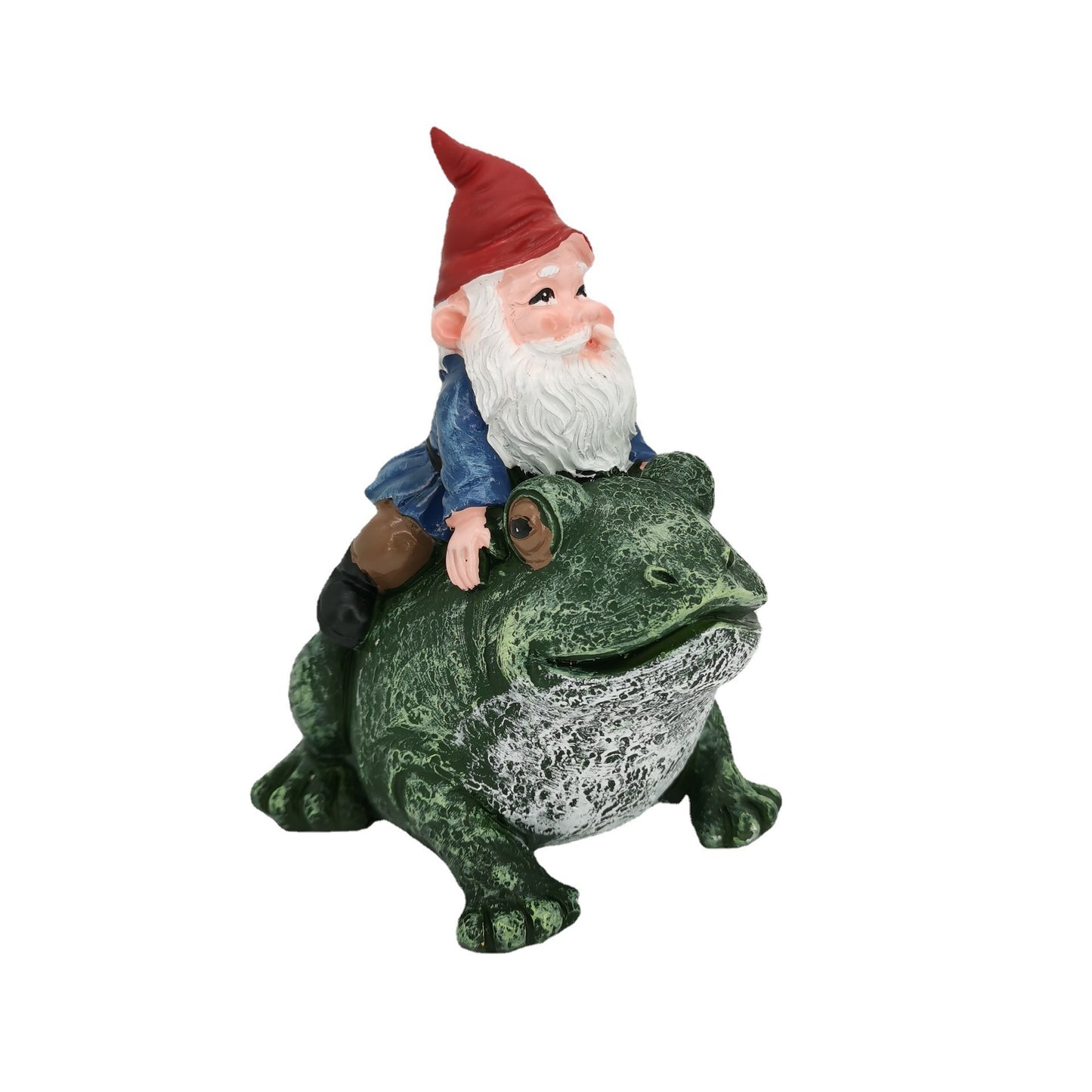 Frog Dwarf Dwarf Resin Garden Statue Ornament