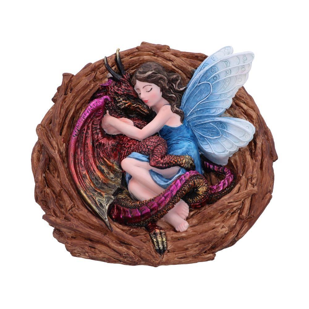 Enchanted Fairy and Dragon Mystical Creature Figurine Fantasy Statue  Art decor