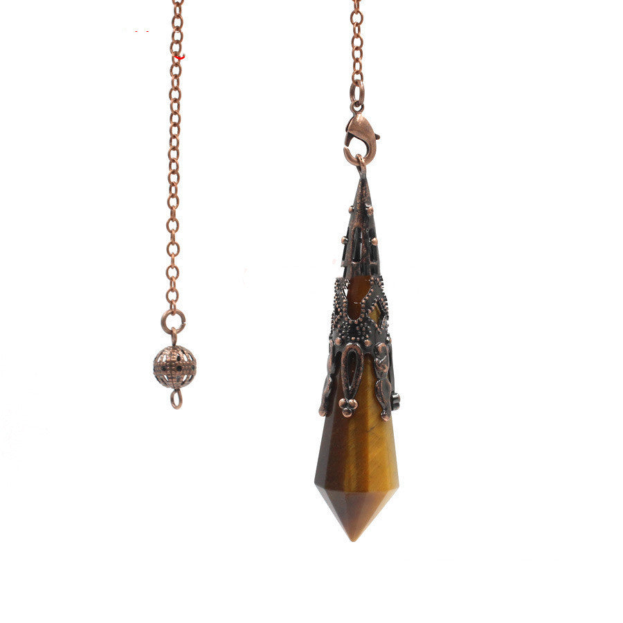 Crystal Pyramid Pendulum Pendant