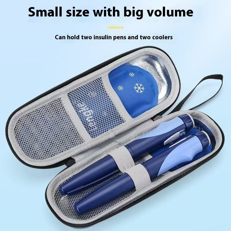 Insulin Cold Storage Bag Portable Ice Pack Hard Case