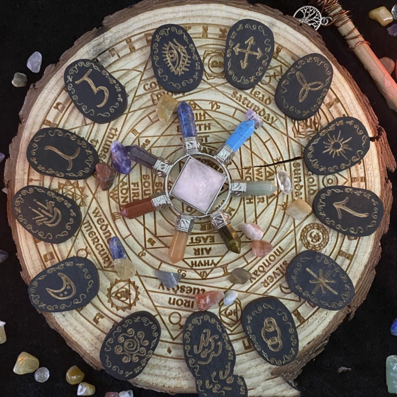 Witch Ruomu Vintage Toy Rune Suit