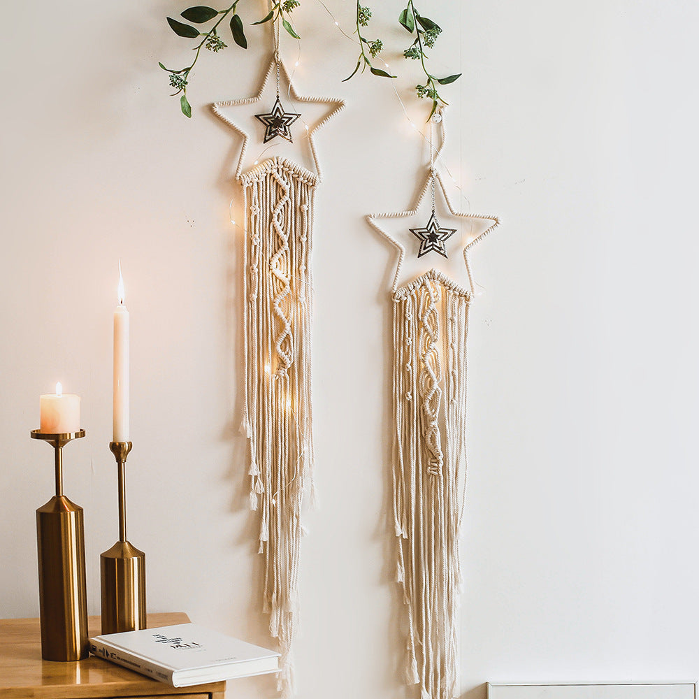 Bohemian hand-woven tapestry