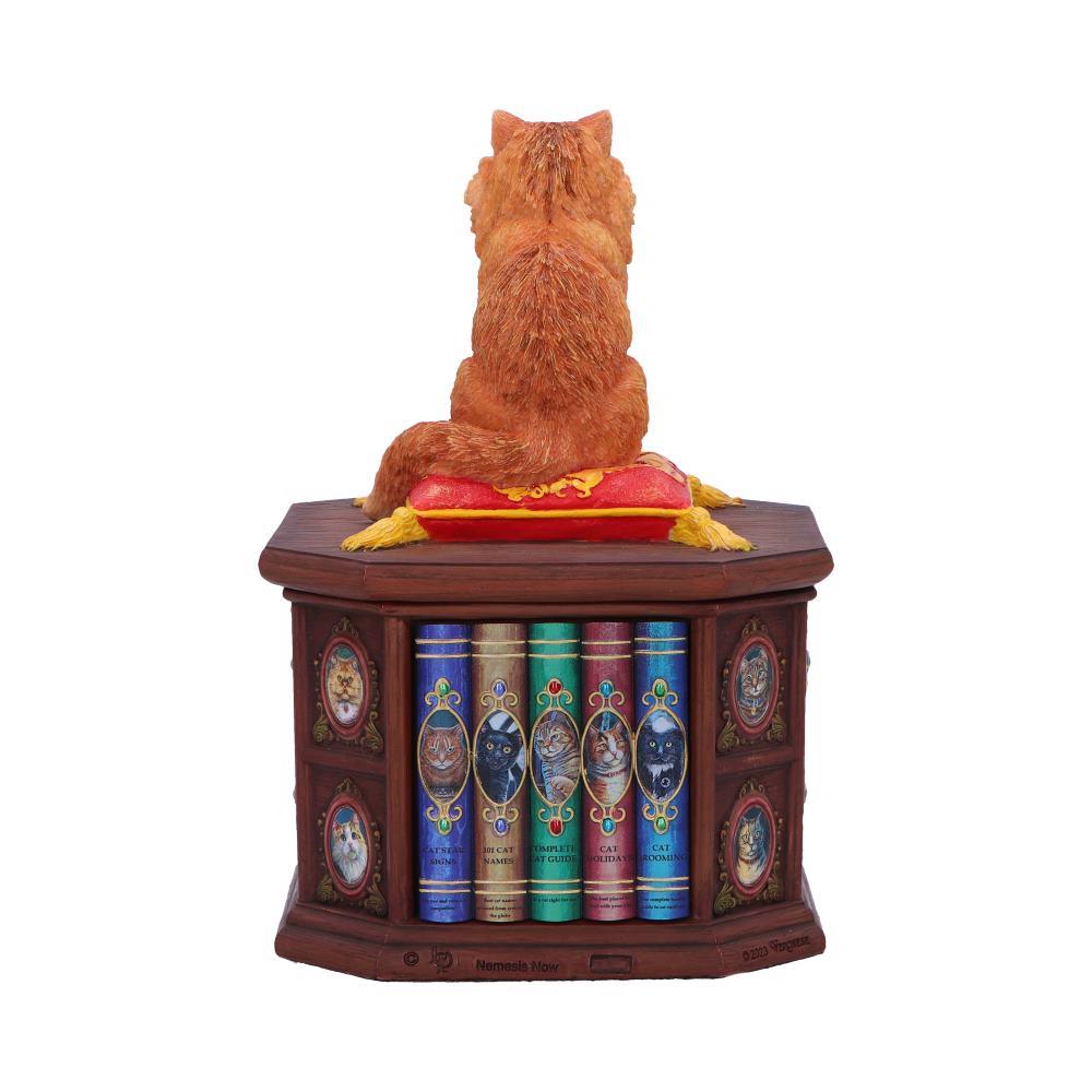 Mad About Cats Storage Box Bookcase Figurine Wiccan Alter Fantasy Ornament
