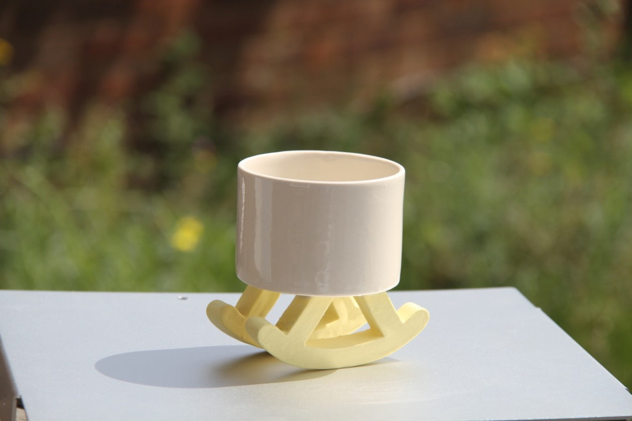 Chair Whisky Cup Rocky Chair Yellow