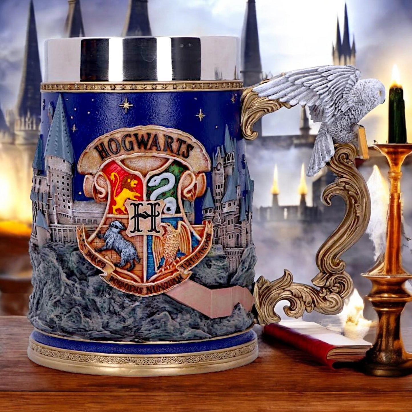 Harry Potter Hogwarts Collectible Tankard Witchcraft & Wizardry Fantasy Mug Gift