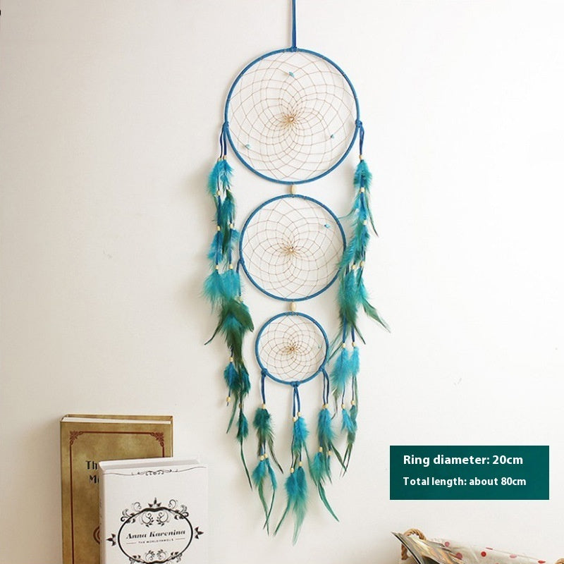 Bohemian tassel dream catcher
