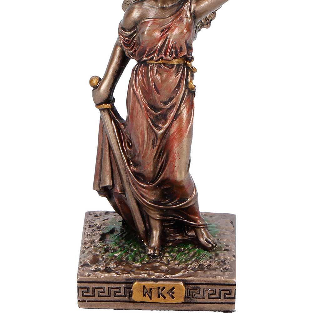 Nike Goddess of Victory Figurine Greek Mythology Statue Winged Deity Ornament