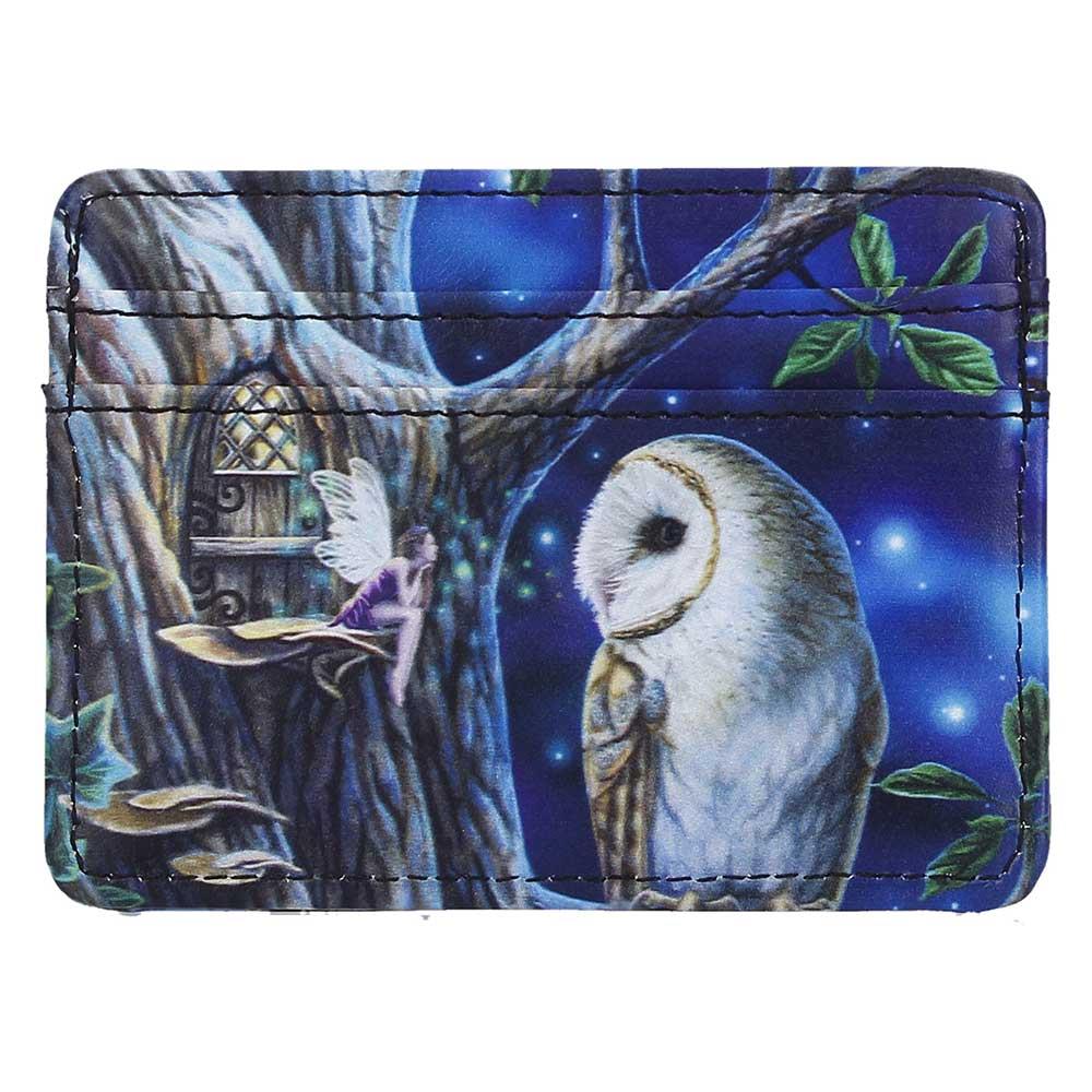 Lisa Parker Fairy Tales Card Holder Owl Fairy Fantasy Gothic Wallet Gift Accessory
