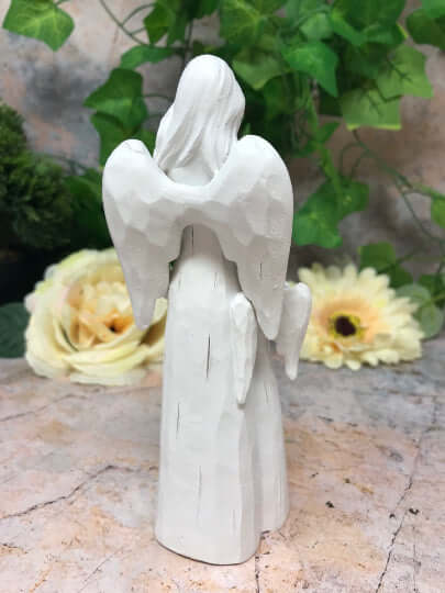 Guardian Angel with Child Figurine Statue Ornament Sculpture Home Decoration Figure Angels Collection