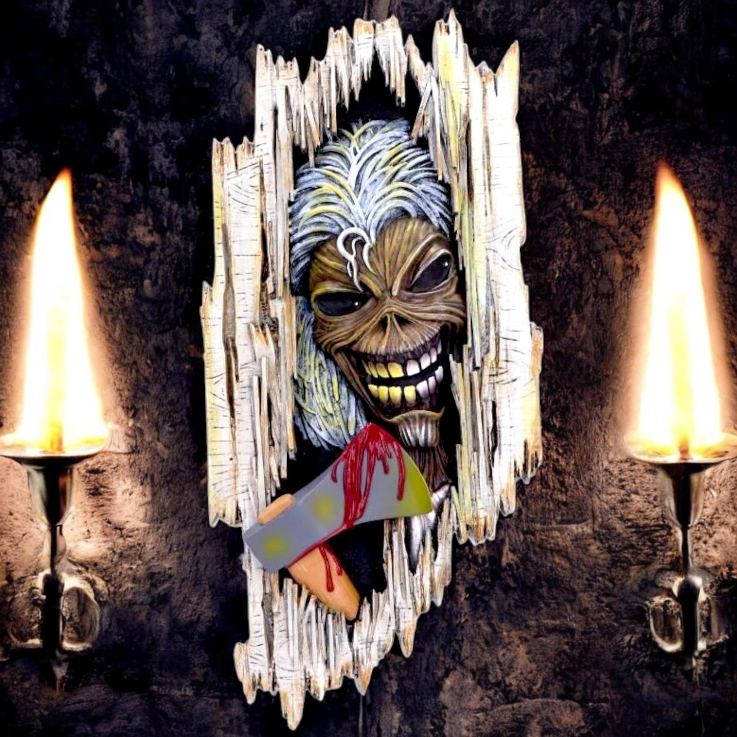 Official Iron Maiden Killers Wall Plaque Gothic Rock Decor Heavy Metal Collectible