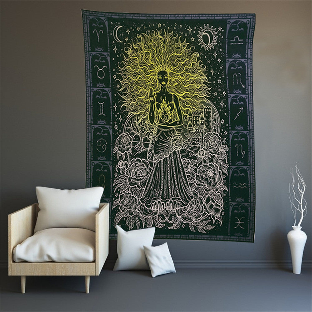 Bohemian Square Tapestry