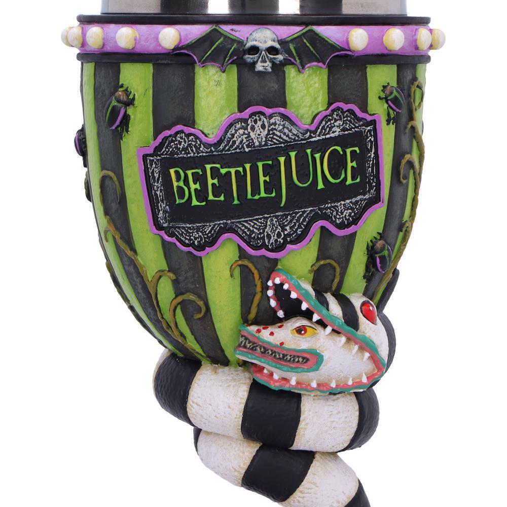 Official Beetlejuice Chalice Licensed Gothic Goblet Movie Memorabilia Art Decor