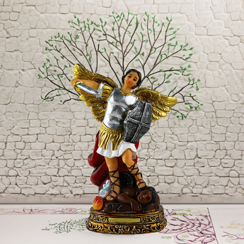 Religious Virgin Jesus Birth Resin Decorations