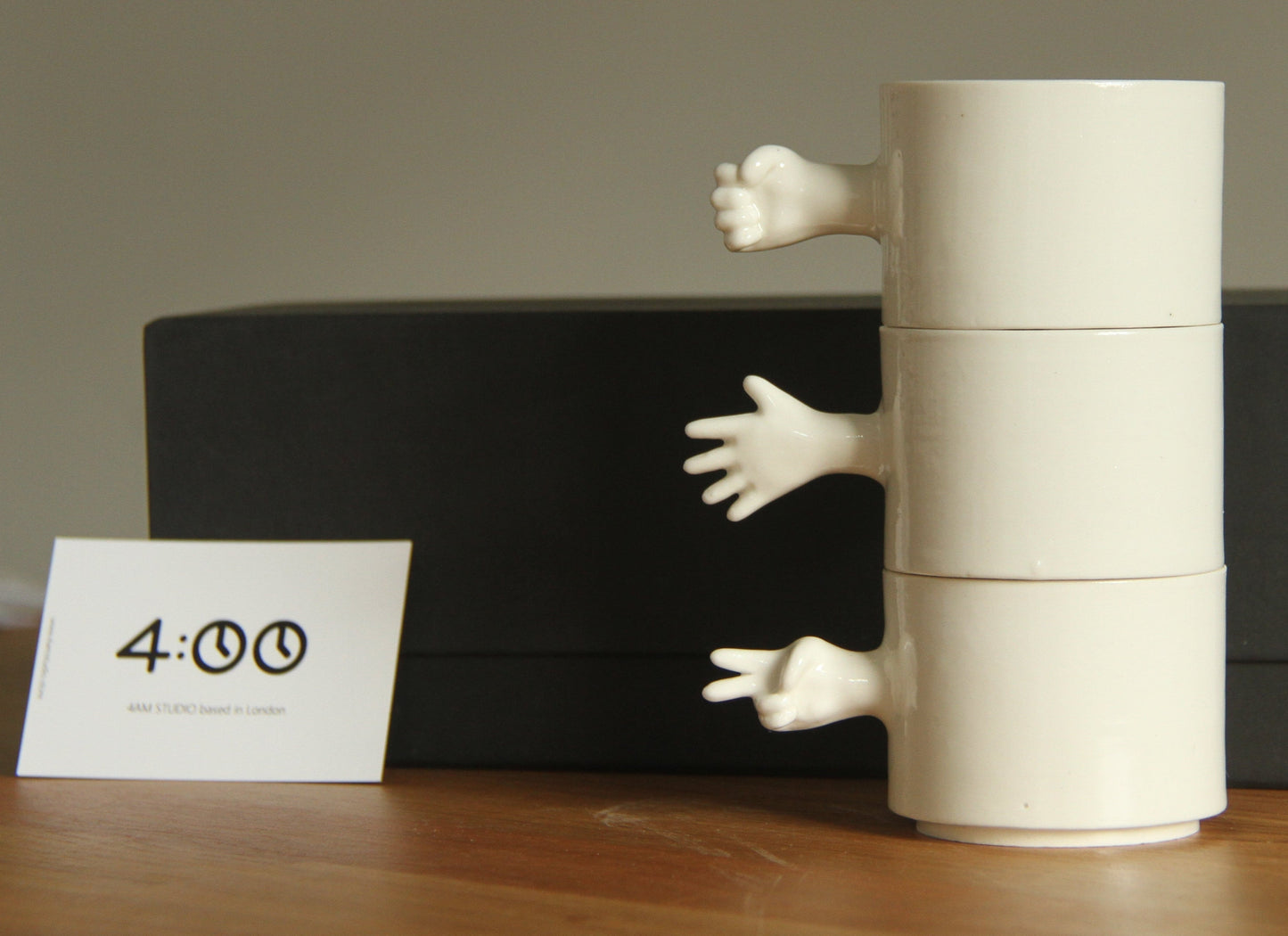 GESTURES CUPS- “Rock-Paper- Scissors set”