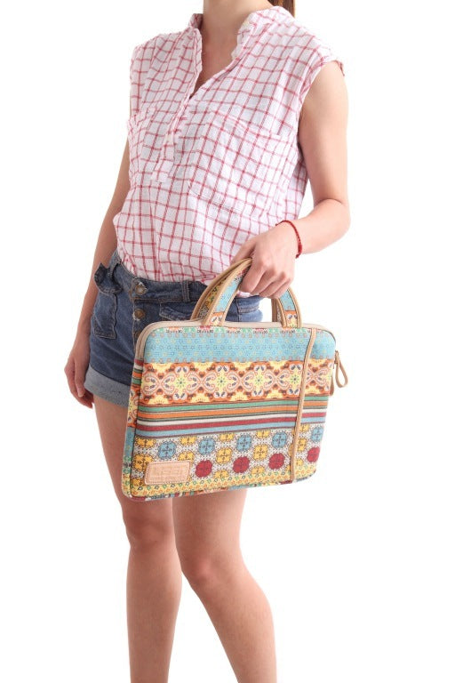 Bohemian laptop bag