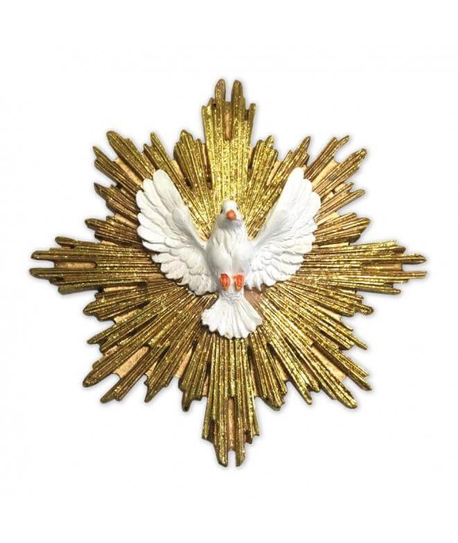 Holy Spirit Wall Plaque Trinity Dove Religious Art Confirmation Keepsake