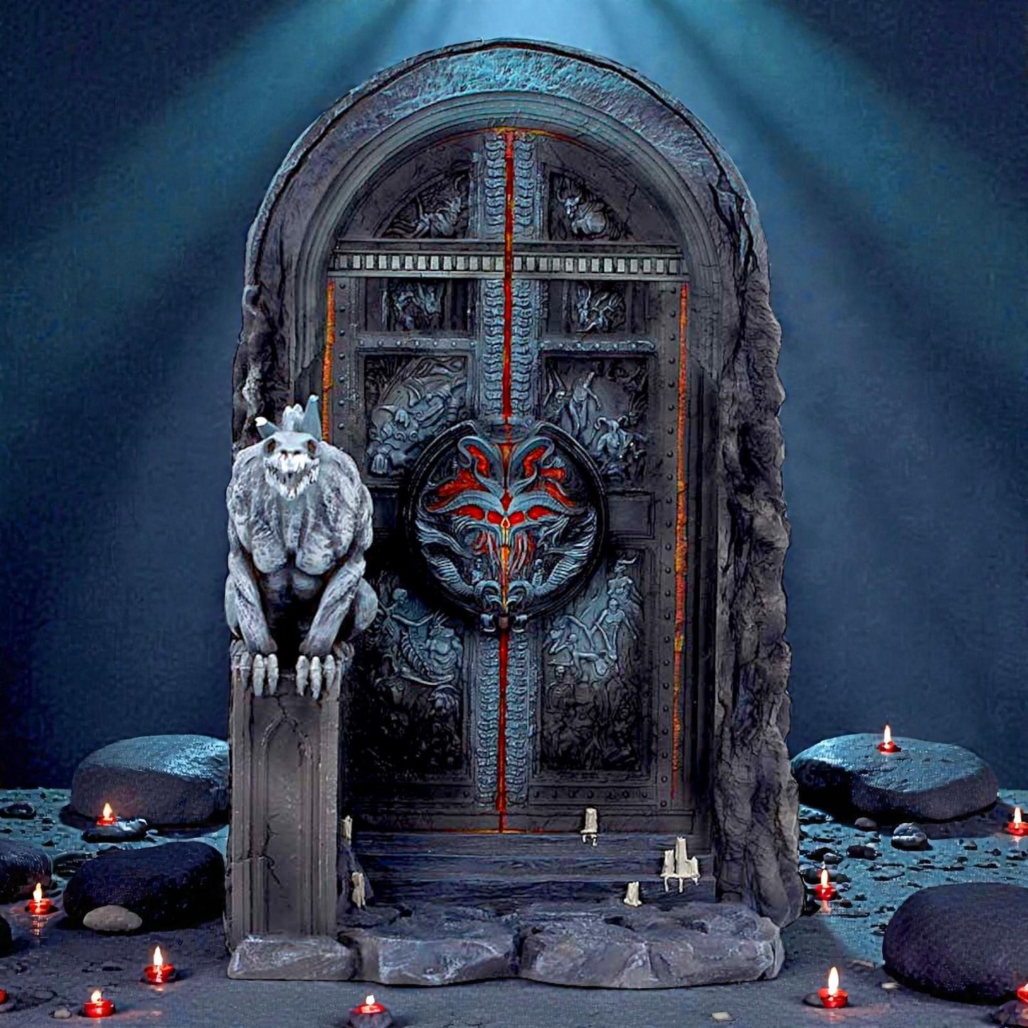 Diablo 4 Hells Gate Bookend Official Licensed Gaming Merchandise Fantasy Gift