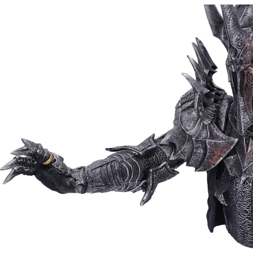 Lord of the Rings Sauron Bust Officially Licensed Dark Fantasy Gothic Ornament