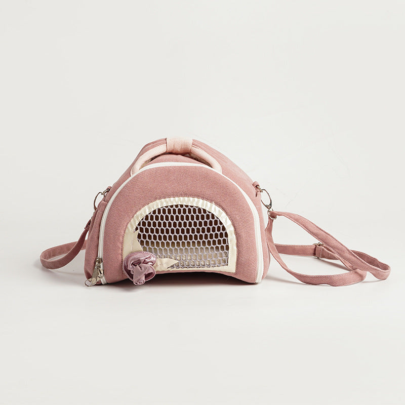 Hamster Outer Strap Breathable Crossbody Handbag