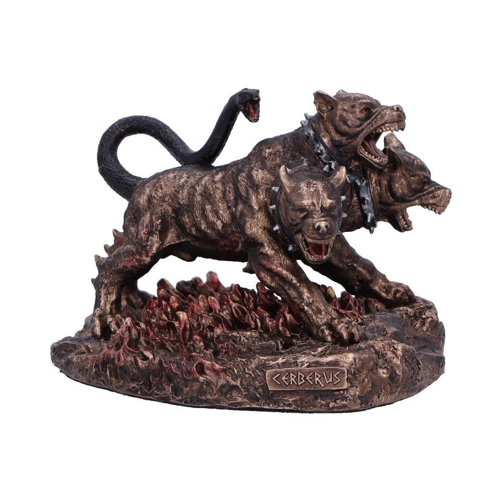 Cerberus Three Headed Hound of Hades Fantasy Figurine  Mythology Gothic Decor