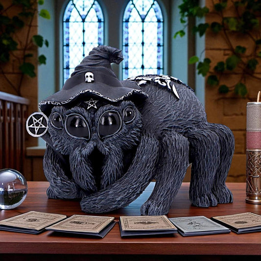 Gothic Cult Cuties Arachnias Spider Ornament Occult Wiccan Altar Decor Statue