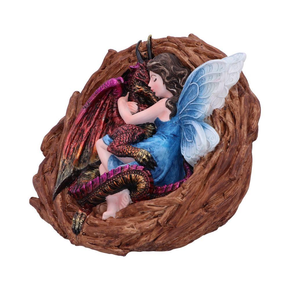 Enchanted Fairy and Dragon Mystical Creature Figurine Fantasy Statue  Art decor