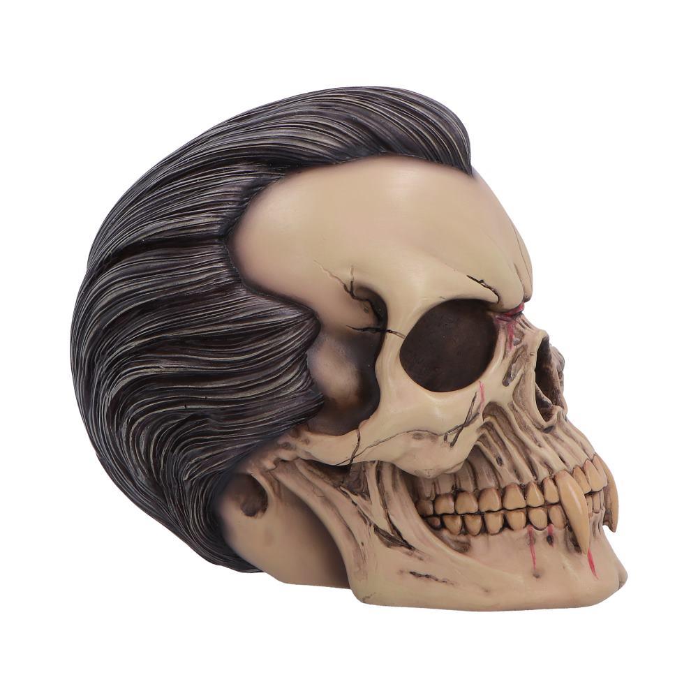 Gothic Dracula Skull Ornament Vampire Fangs Horror Macabre Collectible Decor