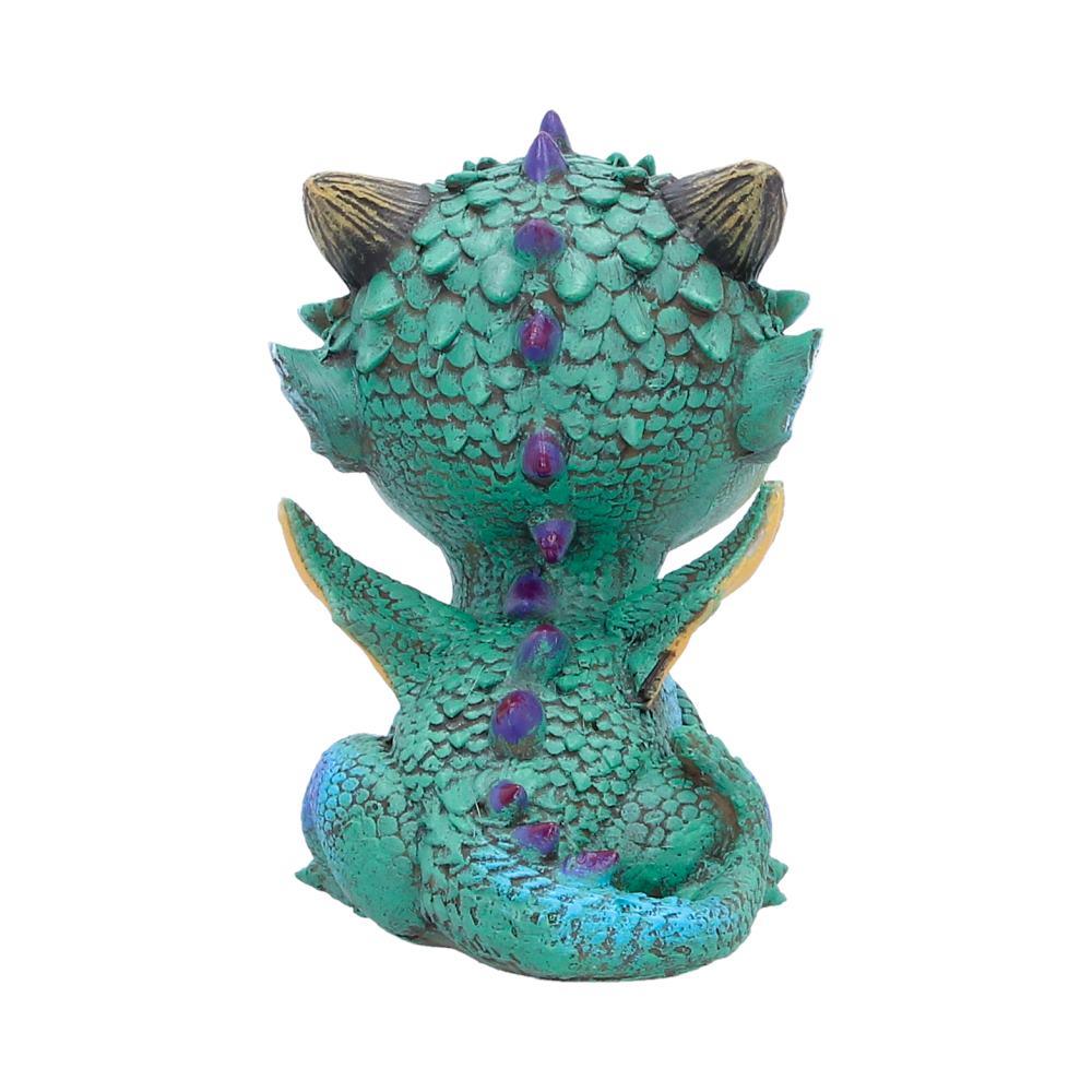 Blaze Mini Dragon Statue Cute Baby Fantasy Figurine Ornament  Mythical Decor
