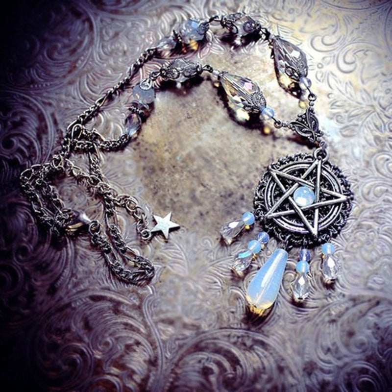 Magic Opal Witchcraft Necklace