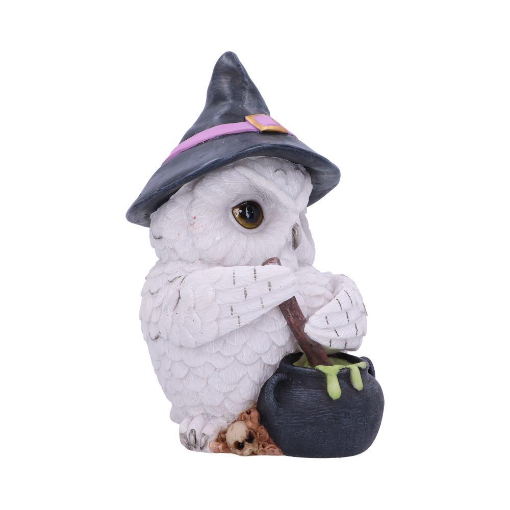 Owl Potion Figurine Witchcraft Halloween Gothic Fantasy Ornament Home Decor