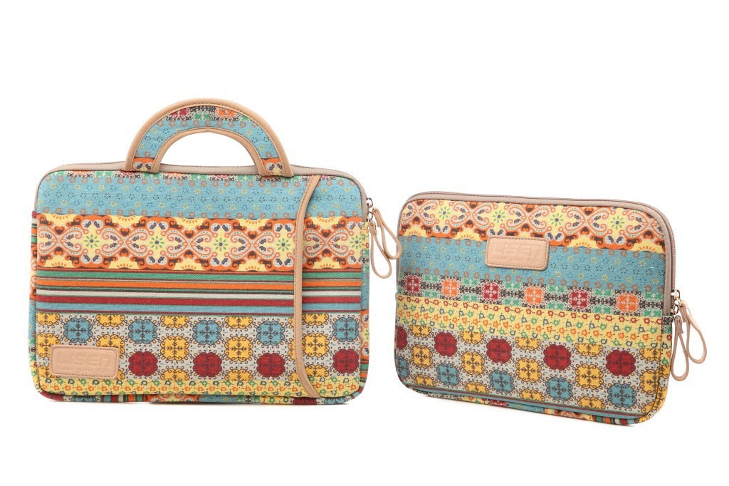 Bohemian laptop bag