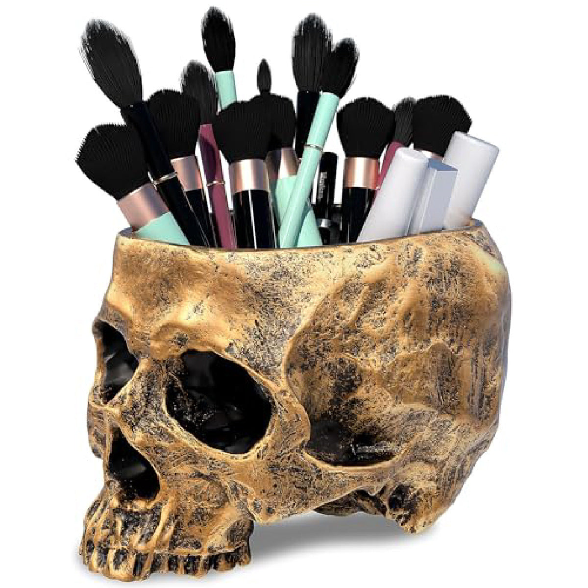Halloween Prop Creative Resin Skull Flowerpot