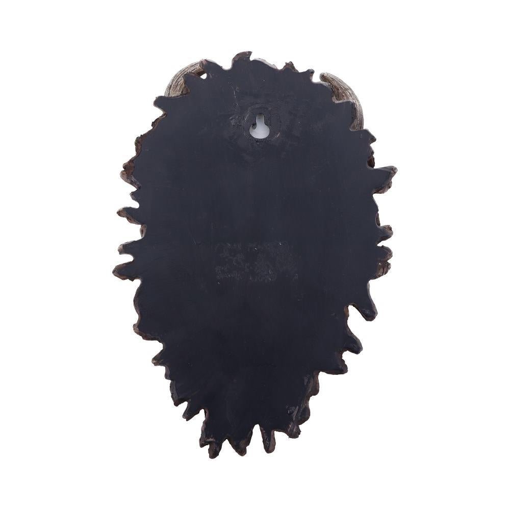 Mystical Tree Spirit Plaque Nature Woodland Horned Tree Spirit Pagan Wall Art