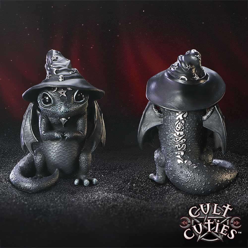 Lizard Figurine Cult Cuties Collectible Gothic Decor Wiccan Statue Home Decor