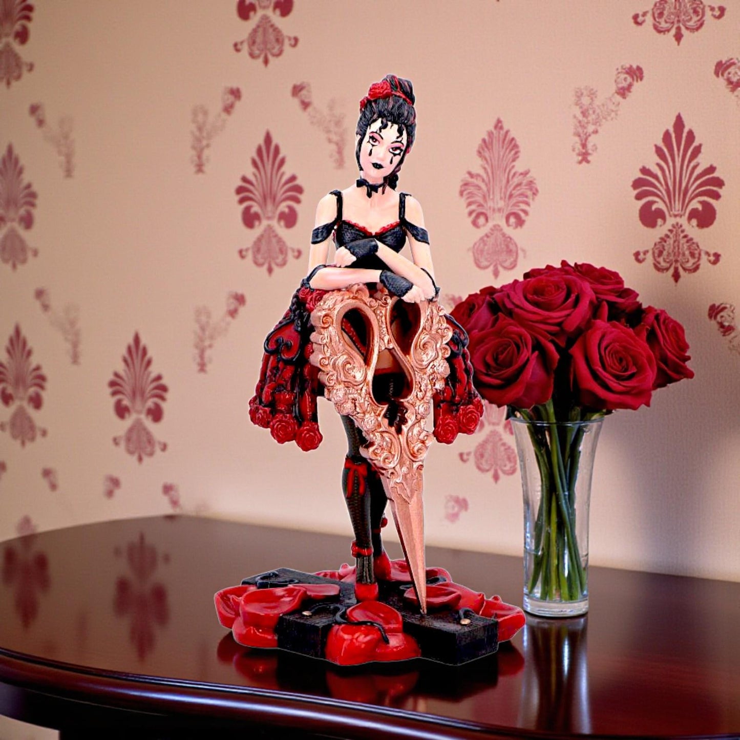 Burlesque Marionette Figurine Gothic Fantasy Ornament Nemesis Now Statue