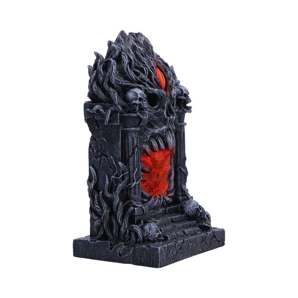 Gothic LED Skull Doorway to Underworld Figurine Gates of Hell Halloween Art