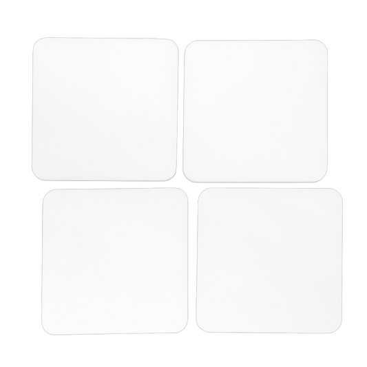 Food Hardboard Coaster Set of 4