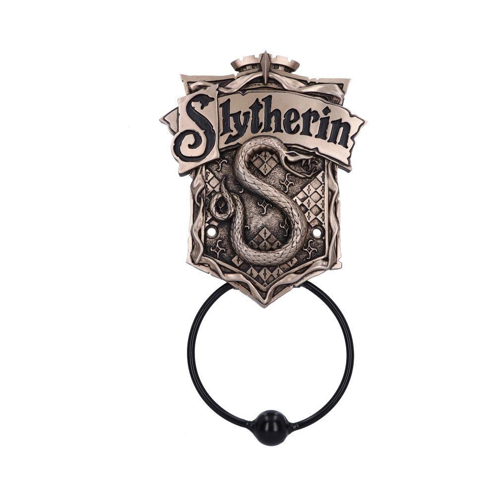 Harry Potter Slytherin Door Knocker 24.5cm - Officially Licensed Bronze Crest Design