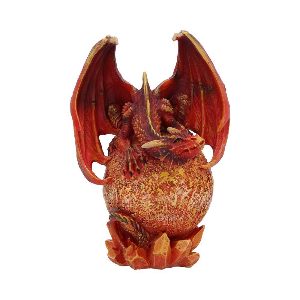 Gothic Planet Dragons Venus Figurine Red Fire Fantasy Statue Astrology Ornament Gift