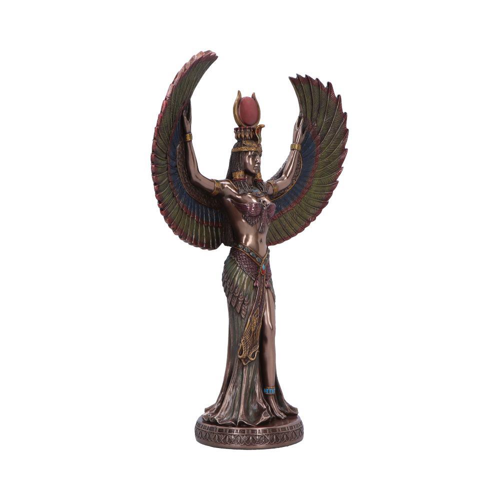 Isis Goddess Figurine Egyptian Magic Wisdom Motherhood Statue Winged decor